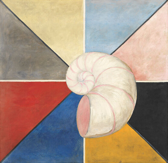 Hilma af Klint: The Swan, The SUW Series, Group IX: Part I No. 19
